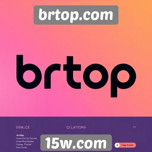 Evolução do design do brtop.com ao longo dos anos