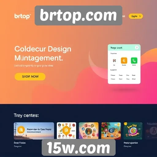 Análise da interface do usuário do Brtop.com
